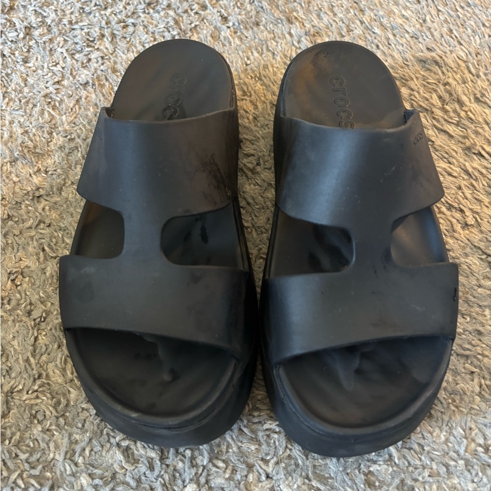 Crocs Women’s Black Wedges
